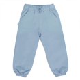 thumbnail image 1 of JAN & JUL Toddler Boys' Waterproof Splash Rain Outer-Wear Pants for Winter (Single-Layer: Dusty Blue, Size 3T), 1 of 6