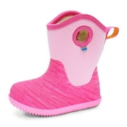 JAN & JUL Toddler Girls Lined Winter Boots for Winter (Pink Birch, Size 8 Toddler)