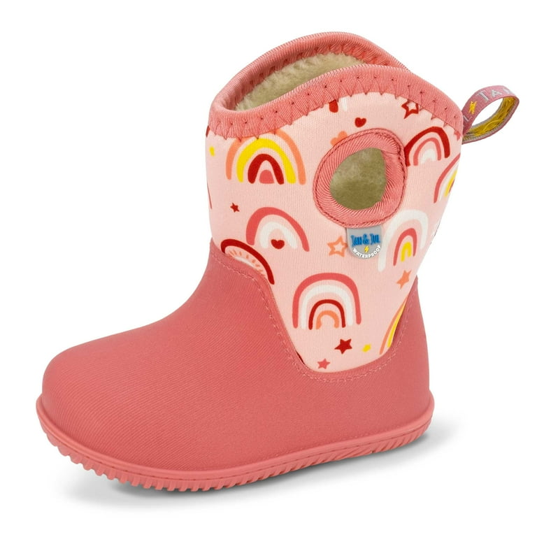 Jan & Jul Toasty-Dry Lite Winter Boots - Pink Rainbow Jan & Jul Toasty-Dry Lite Winter Boots - Pink Rainbow