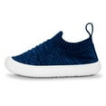 thumbnail image 1 of JAN & JUL Toddler Shoes for Girls Boys, Cute Easy-on Sneakers for Summer (Navy, US Size 7), 1 of 6