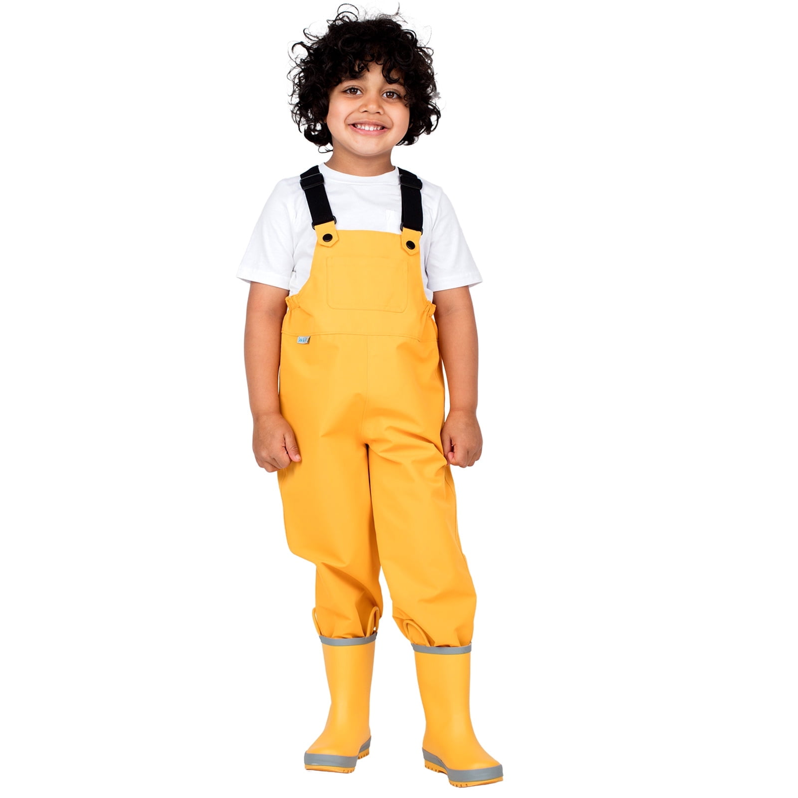 JAN & JUL Toddler Snow Pants, Waterproof Overalls for Girls Boys (Yellow, 2-3T) JAN & JUL Toddler Snow Pants, Waterproof Overalls for Girls Boys (Yellow, 2-3T)