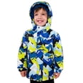 thumbnail image 1 of JAN & JUL Waterproof Insulated Winter Coat for Snow, Ski Jacket for Toddler Boys (Neon Peaks, Size 2T), 1 of 7