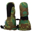 thumbnail image 1 of JAN & JUL Waterproof Ski Mittens for Boys Fleece-Lined (Woodland Camo, L: 6-8Y), 1 of 6