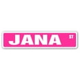 thumbnail image 1 of JANA Street Sign Childrens Name Room Sign | Indoor/Outdoor |  18" Wide, 1 of 5