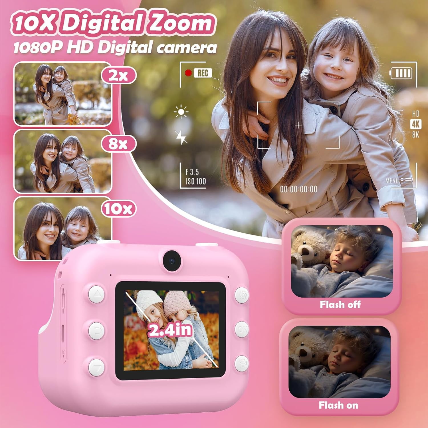 JANABANG Kids Camera Instant Print