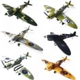 thumbnail image 1 of JANDEL 1:48 4D Attack Aircraft Painted Version, Metal Fighter Military Model Die-cast Aircraft Model for Kid Boy Collection Gift, 1 of 9
