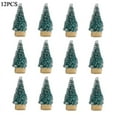 thumbnail image 1 of JANDEL 12Pcs Miniature Pine Trees Sisal Trees with Wood Base Christmas Tree Set Tabletop Trees for Miniature Scenes, Christmas Crafting and Designing, 1 of 10