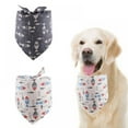 thumbnail image 1 of JANDEL 2 Pack Dog Bandana Small Pet Bib For Dog Cat Cotton Ties Collar Scarf Puppy Bandage Grooming Costume Pet Accessories, 1 of 6