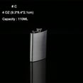 thumbnail image 1 of JANDEL 4 oz 30Ml Portable Stainless Steel Liquor Flask for Wine Alcohol Whiskey, 1 of 7