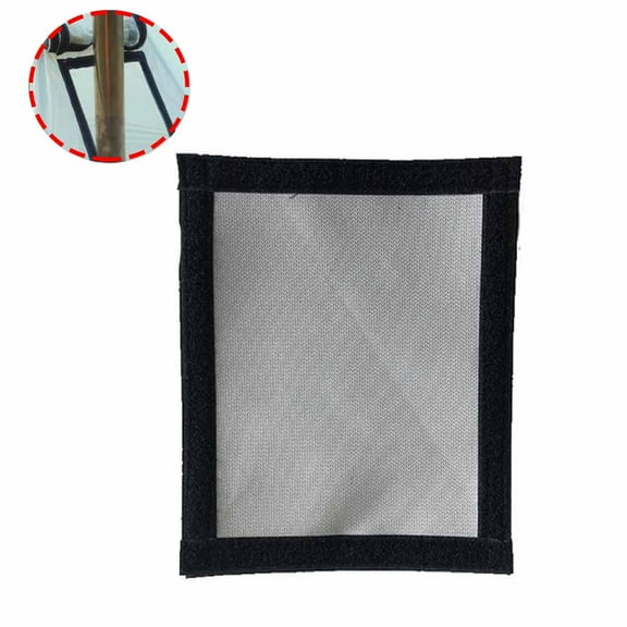 JANDEL 4Pcs Hot Tent Stove Jack Tent Round Stove Jacket Hole Pipe Vent, Highly Flame-Retardant Firewood Stove Chimney Furnace Pipe Fireproof Anti-Scald Protection Ring for Firewood Stove Tents