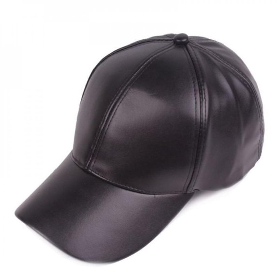 JANDEL Adjustable Unisex Genuine Cowhide Leather Baseball Cap for Outdoor Sports Hat