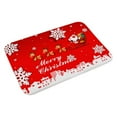 thumbnail image 1 of JANDEL Christmas Kitchen Mats, Cushioned Anti Fatigue Red Kitchen Rug, Non Slip Comfort Mats PVC Standing Mat Indoor Outdoor, 1.96x1.3FT, 1 of 6