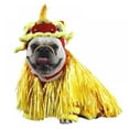 thumbnail image 1 of JANDEL Dog Costume Cute Lion Dance Dog Costume with Beast Horn Chinese New Year Cat Dog Clothes for Small Medium Dogs, 1 of 8