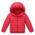 thumbnail image 1 of JANDEL Kids Winter Warm Hooded Puffer Boy Girl OutWear Coat Lightweight Water-Resistant Puffer Jacket Coat, 1 of 5