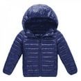 thumbnail image 1 of JANDEL Kids Winter Warm Hooded Puffer Boy Girl OutWear Coat Lightweight Water-Resistant Puffer Jacket Coat, 1 of 6