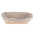 thumbnail image 1 of JANDEL Oval Shaped Bread Proofing Basket - Baking Dough Bowl Gifts for Bakers Proving Baskets for Sourdough Lame Bread Slashing, 11*5.5*3.15", 1 of 6