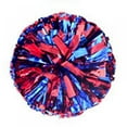 thumbnail image 1 of JANDEL Premium Cheerleading Pom Poms Metallic with Plastic Handle for Team Spirit Ball Sports Cheering Dance Sports Kids Adults,Red&Blue, 1 of 7