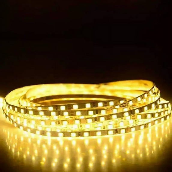 JANDEL White LED Strip Lights, 6.6ft Dimmable LED Light Strip 6500K Bright Daylight White, Strong Adhesive, Flexible Tape Lights for Mirror, Kitchen Cabinet, Bedroom