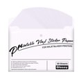 JANDJPACKAGING Printable Vinyl for Inkjet & Laser Printer 30 Pack