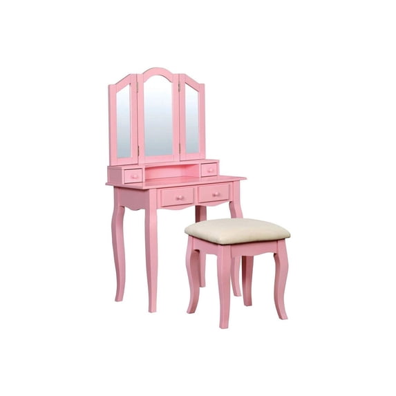 JANELLE Transitional Vanity Pink