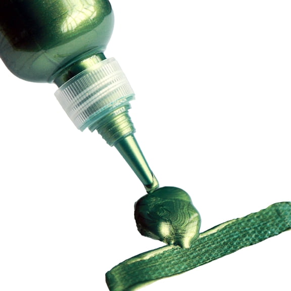 JANGSLNG 1 Bottle Vivid Colors Acrylic Paint Fine Pastes Novelty Stylish Metallic Fluid Vinyl Paint Craft Supplies