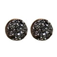 thumbnail image 1 of JANGSLNG 1 Pair Ear Clips Shiny Non-piercing Painless Geometric Electroplating Fashion Women Men Magnetic Stud Earrings Jewelry Gift for Daily Wear, 1 of 8