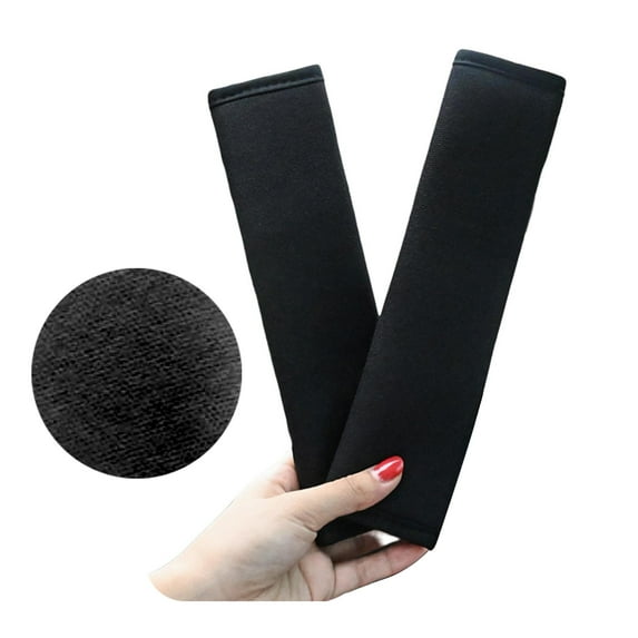 JANGSLNG 1 Pair Seat Belt Cover Comfortable Soft Plush Baby Kids Car Seat Strap Shoulder Pad Interior Accessories