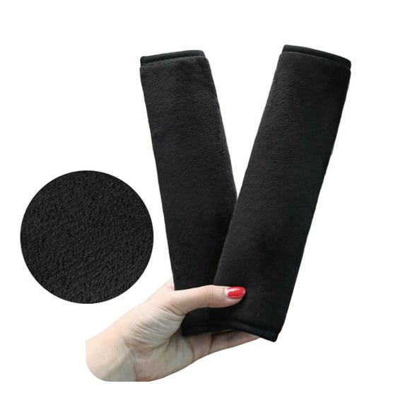JANGSLNG 1 Pair Seat Belt Cover Comfortable Soft Plush Baby Kids Car Seat Strap Shoulder Pad Interior Accessories
