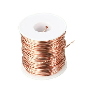 TEHAUX 8 Rolls Bendable Wire for Crafts Craft Copper Wire Beading Wire  Metal Wire for Crafts Thin Wire for Crafts Colored Wire for Jewelry Making