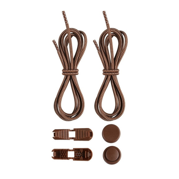 JANGSLNG 1 Set No Tie Shoelaces Elastic Heavy Duty Lock Adjustable Multi-colored Kids Adults Tieless Sports Shoe Strings Shoes Accessories