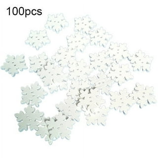 Arctic Blast Snowflake Buttons - 840934003919