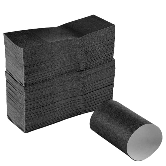 JANGSLNG 100PCS Napkin Ring Self-adhesive Strong Stickness Tightly Wraps Elegant Napkin Ring Set Home Party Supplies