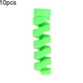 thumbnail image 1 of JANGSLNG 10Pcs Cord Protector Spiral Design Soft Silicone Universal Lightweight Charger Cable Saver for Charging Line, 1 of 8