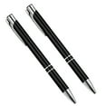 thumbnail image 1 of JANGSLNG 2Pcs Ballpoint Pen Black Ink Retractable Plastic Medium Point Advertising Pen for Students, 1 of 8
