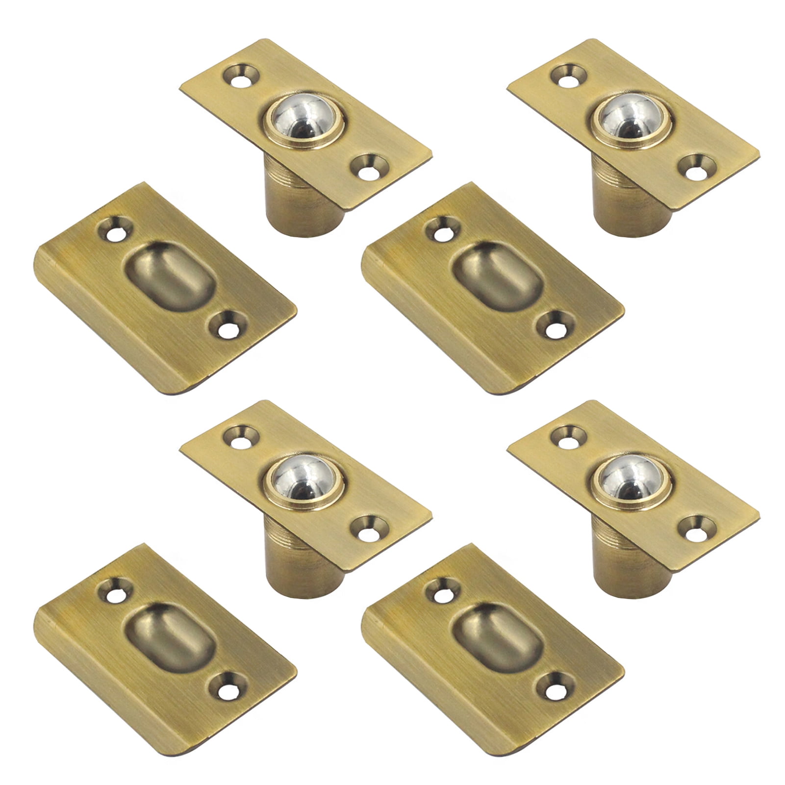 JANGSLNG 4 Pcs Closet Door Balls Catch Replacement Ball Catch Door