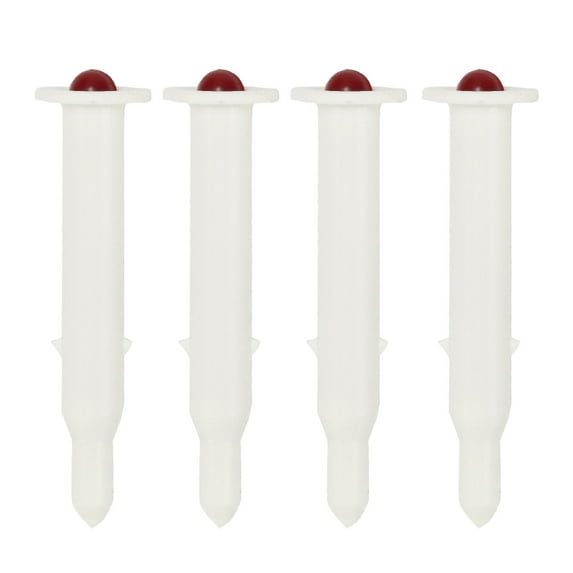 JANGSLNG 4Pcs Turkey Temperature Meters Disposable High-temperature Resistance Portable Pop-up Picnic Barbecue Thermometers Timers Kitchenware