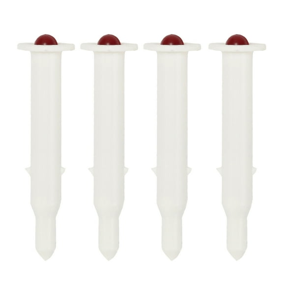 JANGSLNG 4Pcs Turkey Temperature Meters Disposable High-temperature Resistance Portable Pop-up Picnic Barbecue Thermometers Timers Kitchenware