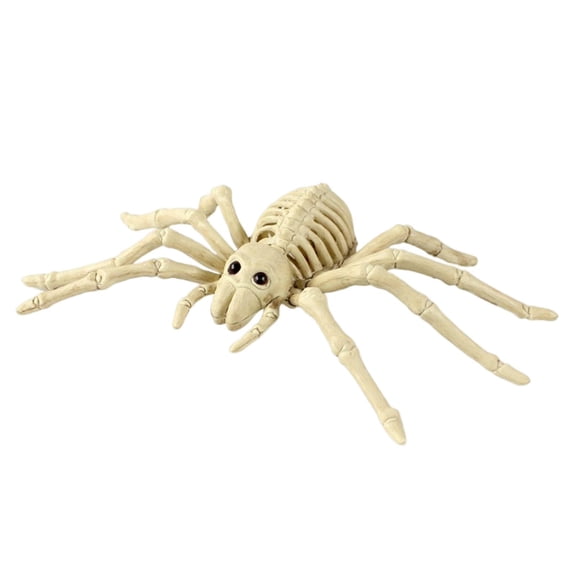 JANGSLNG Animal Skeleton Model Halloween Decoration Crow Spider Lizard Cat Skull Statue Halloween Skeleton Sculpture Resin Ornament Holiday Party Home Garden Lawn Decorative Props
