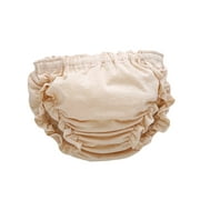 JANGSLNG Baby Girl Boy Cotton Breathable Ruffle Bloomers Diaper Covers Underwear Shorts