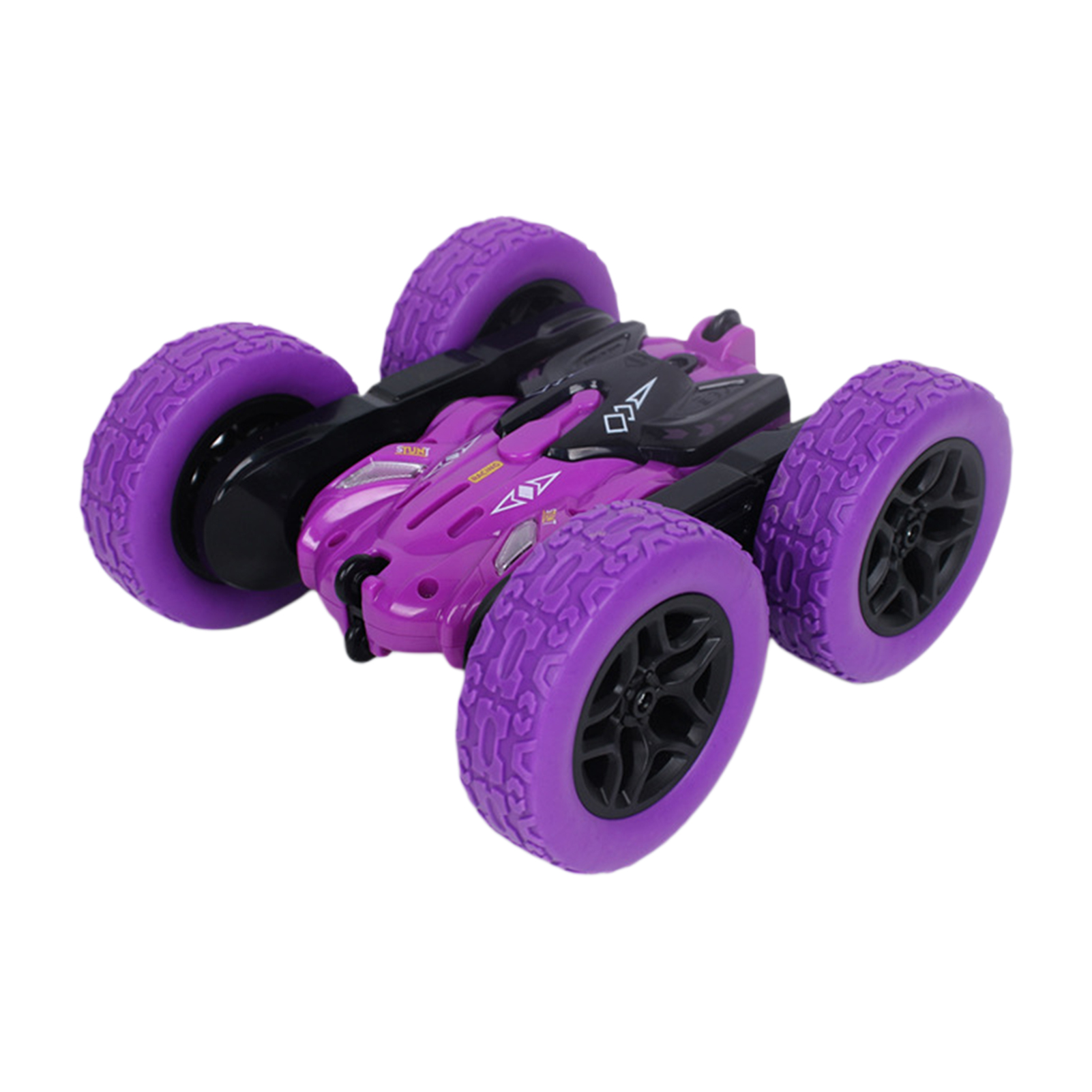 JANGSLNG Children Remote Control Car with Colorful Light Music DoubleSided 360Degree Rotating