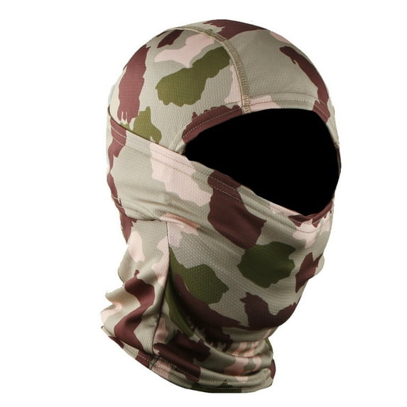 JANGSLNG Face Cover Camouflage Print Sun Polyester Hunting Camo Neck Gaiter for Outdoor