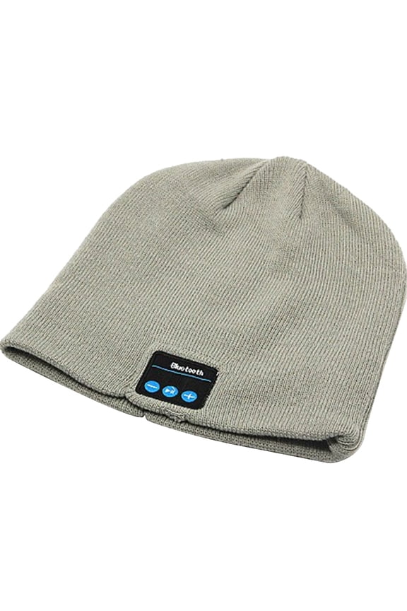 Fashion Bluetooth-compatible Earphone Music Knitted Hat Winter Wireless Headset Beanie Cap