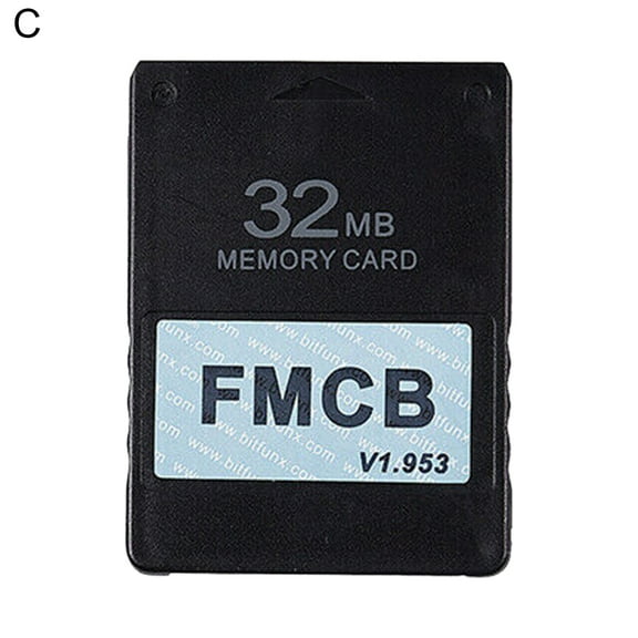JANGSLNG Game Console Memory Card Slim High Speed 8MB 16MB 32MB 64MB FMCB Free MCboot v1 953 Gaming Data Storage Card for PS2