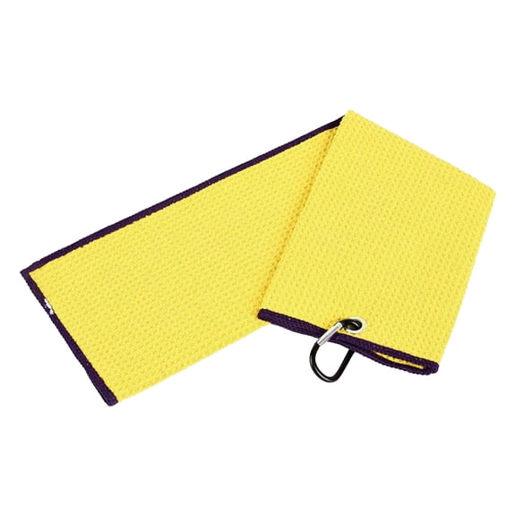 JANGSLNG Golf Club Towel Anti-pilling Quickly Drying Accessory Waffle Pattern Golf Towel for Golf Training