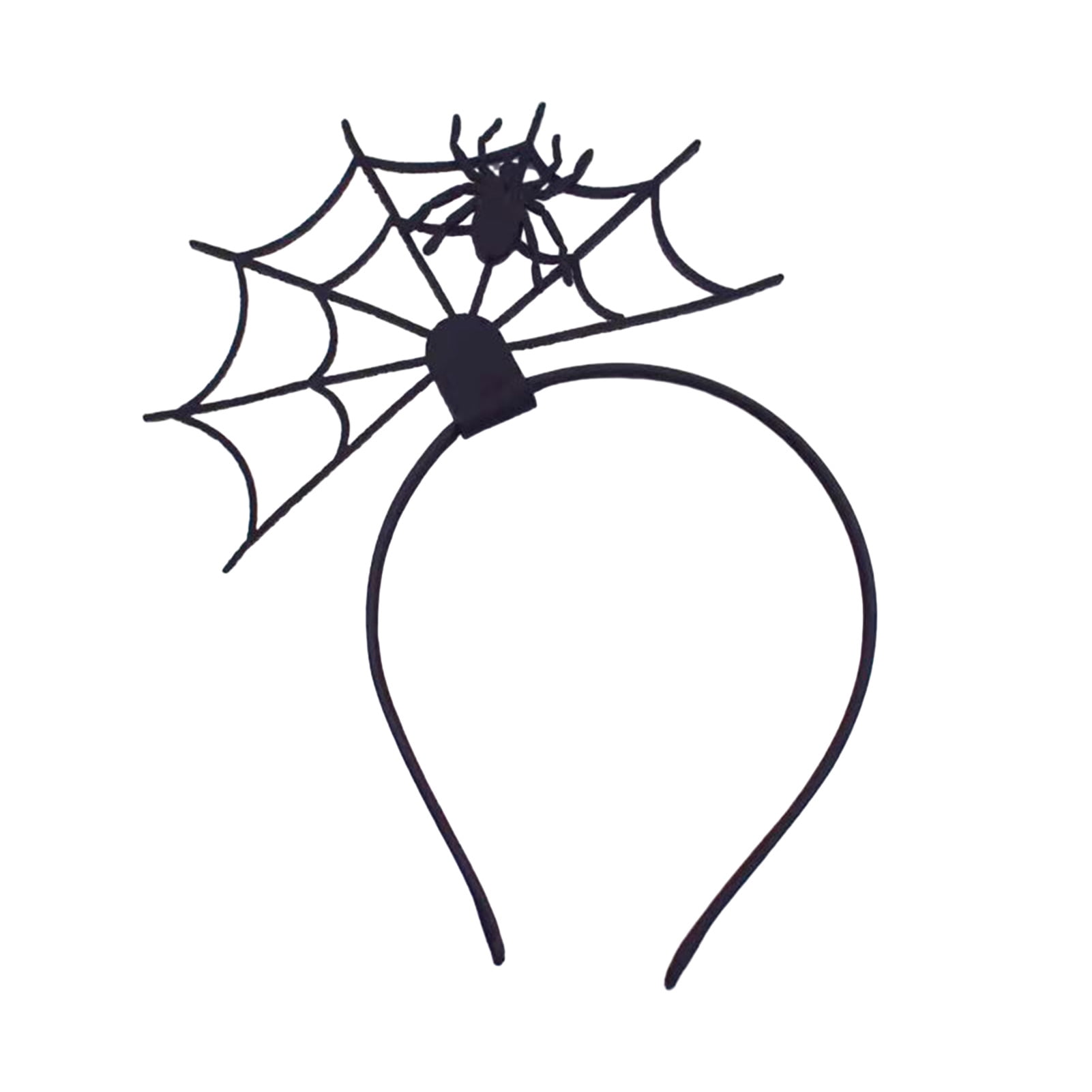 JANGSLNG Halloween Cosplay Headband Funny Horror Spider Web/Demon Horns ...