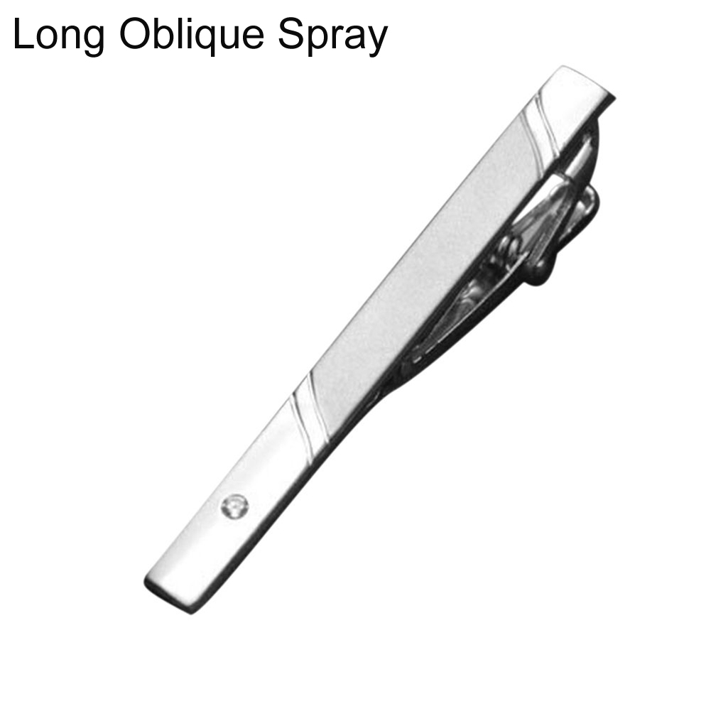 JANGSLNG Men's Metal Simple Necktie Tie Clip Clamp Pin Stickpin