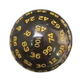 thumbnail image 1 of JANGSLNG Number Dice Multi-sided Engraved Number Bright Color Easy to Read Acrylic 100 Sided Polyhedral Dice Table Games Board Game Props, 1 of 8