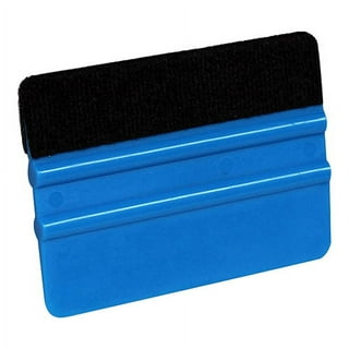 5-Pack 3M Blue Squeegees Flexible Plastic Applicator Edge Plus 5X Black  Felt Scratch-Proof Adhesive Decal Vinyl Wrap Tool Kit