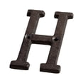 thumbnail image 1 of JANGSLNG Retro Style Groceries Cast Iron Metal Creative DIY House Doorplate Letter Symbol, 1 of 8