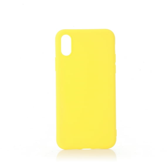 JANGSLNG Solid Color Silicone Phone Case Cover Protector for iPhone XS Max/XS/X/7/8/7P/8P